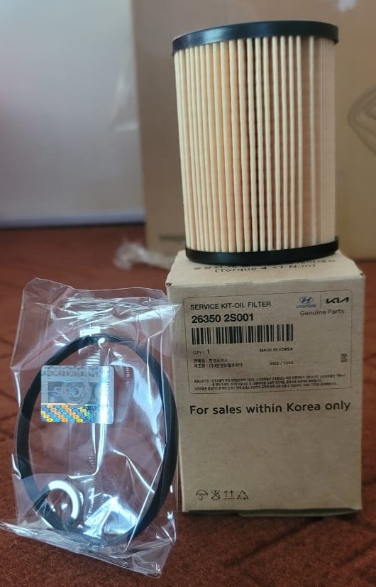 Second image of 263502S001,SERVICE KIT- OIL FILTER,HYUNDAI TUCSON,